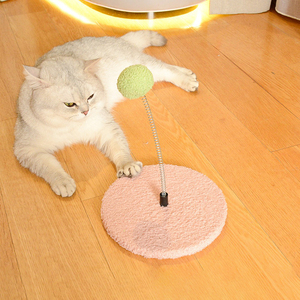Jouet pour chat à ressort anti-morsure, modèle hi tease, pour l'exportation, en gros, pour arbre à chat, avec balle, une pièce - Product Image 4