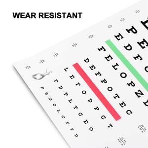 <span class=keywords><strong>20</strong></span> feet snellen tường biểu đồ cho quang học cụ thị lực cho thử nghiệm - Product Image 5