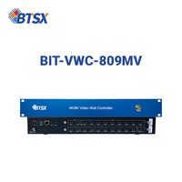 Contrôleur de mur vidéo Bitvisus 4K Multi-visualiseur Quad Splitter 2x2 pour présentations en salle de conférence et diffusion en direct