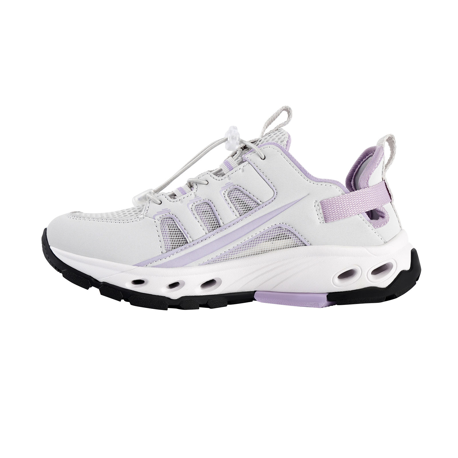 Light Grey & Light Purple