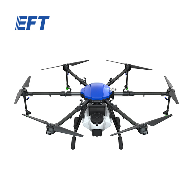 EFT E610M Professional Agri Spraying Spreading Drone Frame Manufacturers Long Endurance Hexacopter Agricultural Drone Sprayers