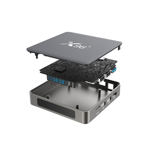 Grande mémoire pour X96 X6 Android TV Box Rockchip RK3566 Quad Core 8/64GB 8/128GB Android 11 2T2R Wifi 2 antennes 8K vidéo - Product Image 4