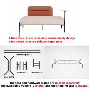वाणिज्यिक रिसेप्शन सोफा एकाधिक संयोजन प्रतीक्षा सोफे होटल लॉबी सोफे मॉड्यूलर सोफे मॉड्यूलर सोफे हॉल बैठने सोफा - Product Image 3