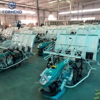Semoirs Machine efficace économisant du travail marchant derrière la culture de riz paddy transplanteur planteur 6 rangées Type