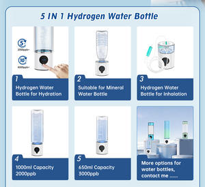 Suyzeko, Nueva Innovación, Generador <span class=keywords><strong>de</strong></span> Agua Hidrogenada PEM <span class=keywords><strong>de</strong></span> Alta Eficiencia para Entusiastas <span class=keywords><strong>de</strong></span> la <span class=keywords><strong>Salud</strong></span> y Centros <span class=keywords><strong>de</strong></span> Spa, 4500ppb 1000ml - Product Image 6