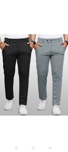 Pantalones Casuales Premium para Hombre, Cintura Elástica Alta, Ligeros, Transpirables, de Secado Rápido, Ecológicos, Cómodos y de Corte Holgado - Product Image 2