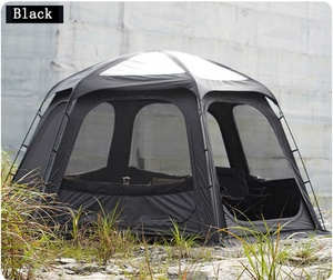 <span class=keywords><strong>Tente</strong></span> de toit arrière pour SUV <span class=keywords><strong>4x4</strong></span> tout-terrain, camping estival en plein air, avec une chambre, tissu Oxford imperméable, capacité de 8 à 20 personnes - Product Image 4