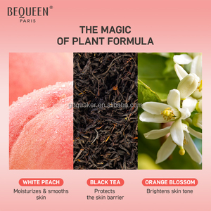 Bequeen đào xoài cơ thể rửa giữ ẩm thực vật hương thơm sang trọng mùi nước hoa Gel tắm mùi ngọt ngào cơ thể rửa - Product Image 4