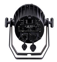 120w 4in1 RGBW Led Cri> 90 Étanche IP65 Extérieur Dmx512 Moteur Zoom 10-60degree Led Cob Fresnel Led Stage Par Can Spot Lights