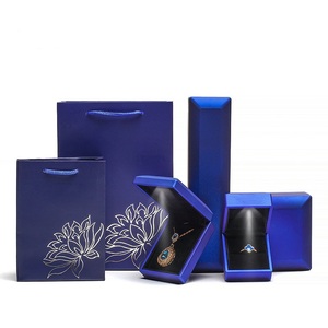 Hot Bán Tùy Chỉnh Kích Thước Biểu Tượng Ánh Sáng Hộp Nhẫn Trang Sức Lưu Trữ Hiển Thị Trường Hợp Hộp Đồ Trang Sức Với <span class=keywords><strong>LED</strong></span> Cho Vòng Vòng Đeo Tay - Product Image 2