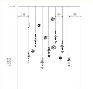 Moulures murales plates en PU, ornements en mousse PU, accessoires pour plafond et mur - Product Image 5