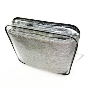 <span class=keywords><strong>Rete</strong></span> <span class=keywords><strong>Ombreggiante</strong></span> Riflettente in Alluminio con Occhielli, Protezione UV, Telo Parasole per Piante da Giardino e Serra - Product Image 6