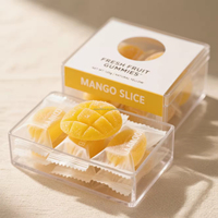 Bonbons gélifiés à peler saveur fruit best-seller, saveur citron, bonbons à peler, confiserie à la mangue en sachet