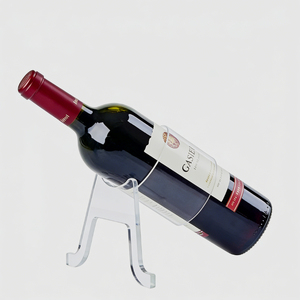 Exhibidor de Botellas de Vino de Acrílico Ligero Personalizado, Portátil para una Exhibición Elegante en Hoteles, <span class=keywords><strong>Bodegas</strong></span> y Salas de Degustación - Product Image 3