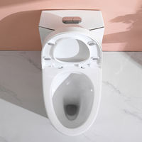 Inodoro Blanc S Piège Siphonique One Piece Céramique Wc Sanitaire Eau Placard Salle De Bains Toilettes