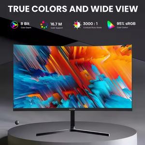 Monitor Curvo a Prezzo all'Ingrosso, Schermo 4K per PC, Display 2K 144Hz 24 Pollici, <span class=keywords><strong>LCD</strong></span> Personalizzato 34 IPS 2560, Due Monitor <span class=keywords><strong>LCD</strong></span> Ultrawide da <span class=keywords><strong>19</strong></span> Pollici - Product Image 2