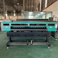 Impresora solvente ecológica de gran formato de 1,8 m con cabezal de impresión XP600/I3200, máquina de impresión de pegatinas de vinilo de 1800mm y 1900mm