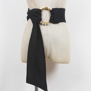 <span class=keywords><strong>Ceinture</strong></span> large en tissu de coton pour femme, avec nœud décoratif en tissu façon daim, pour chemises, jupes, manteaux, pulls, <span class=keywords><strong>ceinture</strong></span> de taille - Product Image 4