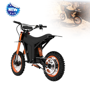 אופנוע שטח חשמלי חדש במלאי מחסן בארה\\\"ב, צמיגים רחבים 14\\\"/12\\\", 2000W, מיני אופנוע חשמלי לנוער - Product Image 5