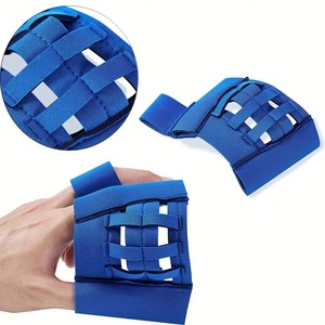 Ballon d'entraînement pour la force des doigts, réglable, en nylon, taille unique, bleu - Product Image 2