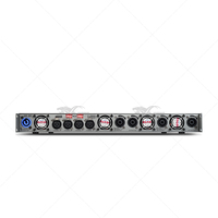 Amplificateur de puissance numérique HQ4012 1U 4 canaux 1200W, amplificateur audio de classe D professionnel, amplificateur pour système de sonorisation DJ