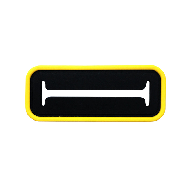 Waist Bags Headphone Port Hole PVC Rubber Patch Wholesale Custom Decorative Earphone Port Patch for School Backpack