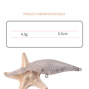 Mới Shad Minnow Trống Thêm Các Bề Mặt Cơ Thể Là Mịn 5.5Cm 4.3G Không Sơn Minnow Nhật Bản Câu Cá Lure Khoảng Trống - Product Image 5