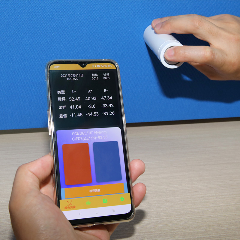 SCI Car Paint Colorimeter Color Difference Meter CR3 With 8mm Aperture