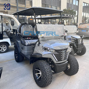 Voiturette <span class=keywords><strong>de</strong></span> golf électrique tout-terrain 4x4 surélevée avec sièges personnalisés pour les communautés <span class=keywords><strong>de</strong></span> parcs <span class=keywords><strong>de</strong></span> golf et usage personnel - Product Image 6