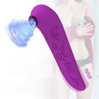 Antpop HB2011 Vibrateur de culotte sans fil rechargeable par USB, étanche, en latex, avec 10 fréquences de succion