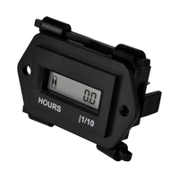 Runleader Generator LCD Betriebsstundenzähler DC 12V Elektronischer Mini Industrie-Außenbordmotor ATV Benzinmotor Luftkompressor