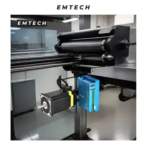 לולאת ערכת דרייברים EMTECH היברידית ומנוע ערכה סגורה 1.8 מעלות לולאה סגורה בקר יעיל גבוה 86BYG250-150B דרייבר צעד