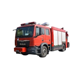 Automezzo Antincendio Multifunzionale Cinese con Braccio Telescopico per Soccorso Stradale, Automezzo Antincendio Multifunzionale di Vecchia Generazione - Product Image 1