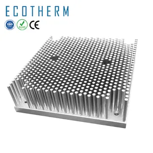 Disipador de calor Led Cob de alta potencia, disipador térmico de aluminio Cnc de forjado en frío, personalizado, 100w, 200w, 300w
