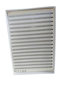 Camellia 4D Éventails de cils en vison noir Extensions de cils préfaites et douces avec logo personnalisé Prix de gros - Product Image 2