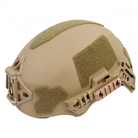 Casque tactique Wendy EX de protection de sécurité extérieure en ABS de 7mm d'épaisseur avec rails Wendy 3.0 et coussinets en mousse à mémoire de forme
