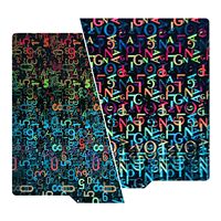 Plaque de construction Neptune 3 Plus/4 Plus lisse double face 330x330mm pour Qid1 X Max 3/A30/ A30 Pro,Tronxy X3S/X5S Pro 2 Plus