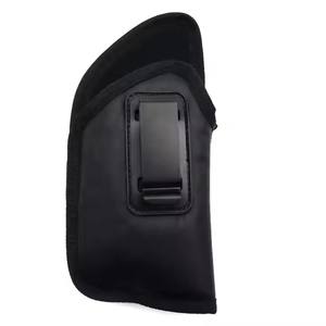 Iwb Quick Draw Pu Leer Verborgen Carry Gun <span class=keywords><strong>Holster</strong></span> Metalen Clip Rechter Linker Tailleband Tactisch Gebruik Voor Rechts Linkshandig - Product Image 1