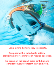 Tabla de Natación Inteligente Electrónica Swii para Uso en el Océano, Control por Aplicación, 400W, 2 Modos de Velocidad, Batería Desmontable, Flotabilidad Excepcional - Product Image 4