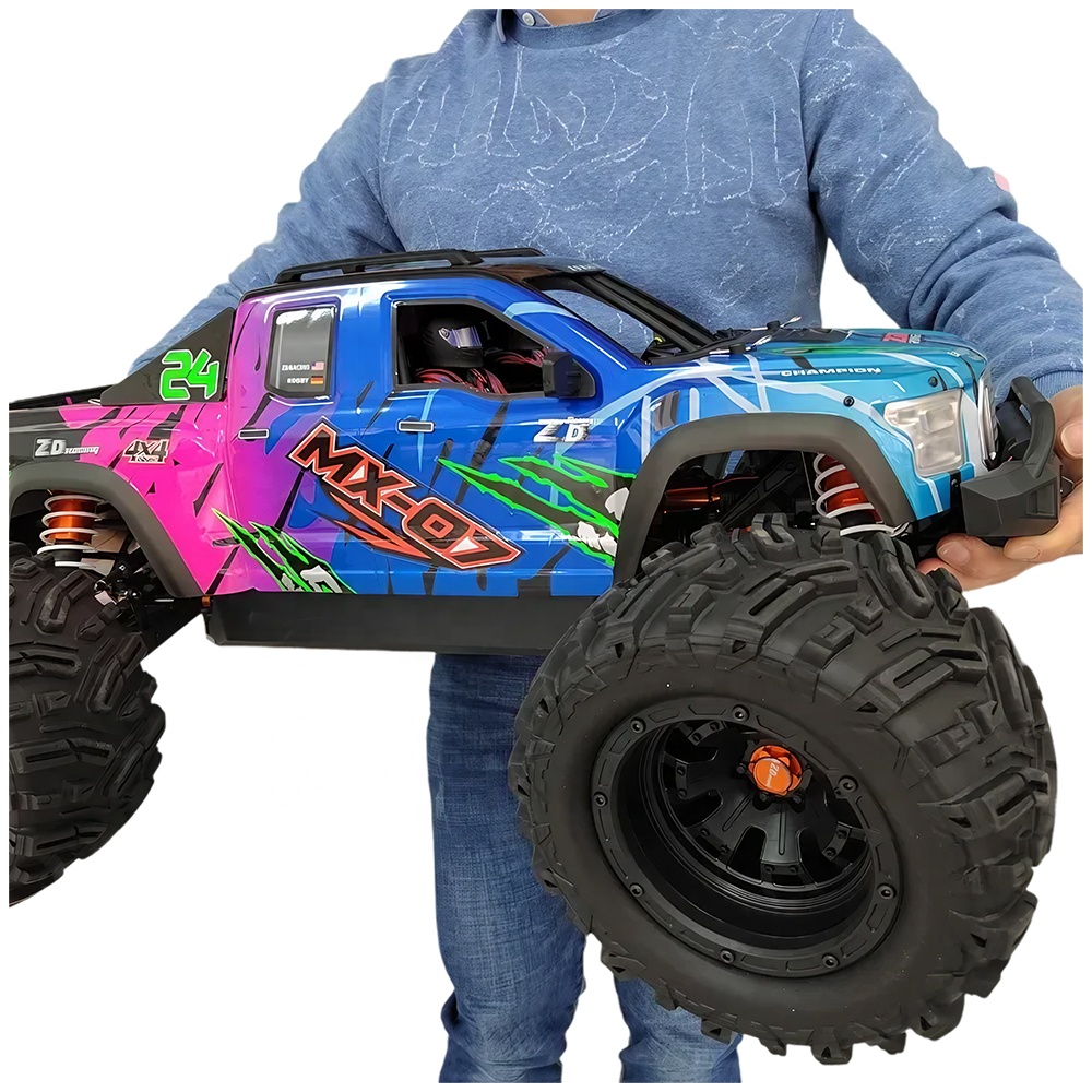 最愛 Racing ZD 1/7 Ready Almost - Car RC 80km/h Monster 4WD 2.4G Big ホビーラジコン