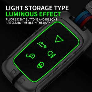 Satisfaction Low MOQ Funda de silicona para llave de coche de aleación de zinc con llavero - Product Image 3