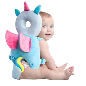Gran oferta, diseño de Animal bonito, Protector de cabeza para niños pequeños, <span class=keywords><strong>casco</strong></span> de bebé acolchado de algodón suave, almohada anticaída, prueba de bebé - Product Image 3