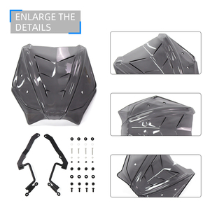 Pare-brise et déflecteur de vent pour moto SUZUKI GSX S1000 GSX-S1000 <span class=keywords><strong>GSXS</strong></span> 1000 <span class=keywords><strong>2021</strong></span> 2022 2023 2024 2025 - Product Image 6