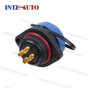 Conectores de Cable Circulares IP68, Conector de Cable <span class=keywords><strong>SP</strong></span> 13 17 21 Personalizado de 4 5 6 Pines, Conector de Brida de Cable Impermeable M19 de <span class=keywords><strong>2</strong></span> 3 4 5 Pines - Product Image 6