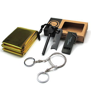 Überlebens ausrüstung Outdoor-Überlebens autos Camping Wandern Überlebens ausrüstung Tool Emergency Survival Kit - Product Image 1