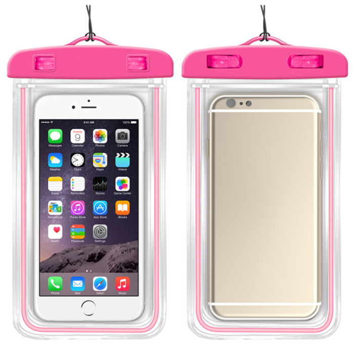 universal waterproof pvc pouch cellphone dry bag case for iphone galaxy