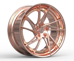 Ruedas forjadas personalizadas PQ, cepillo de pulido plateado, aleación de 2 piezas, ruedas de coche de pasajeros de 18 pulgadas <span class=keywords><strong>5</strong></span>*112 para Lamborghini <span class=keywords><strong>Diablo</strong></span> - Product Image 6