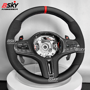 Volante Personalizado Universal de Fibra de Carbono y Gamuza para <span class=keywords><strong>BMW</strong></span> Serie G20 G28 G30 G38 G80 G82 M3 <span class=keywords><strong>320i</strong></span> 330i 330e 340i 540i I f g - Product Image 6