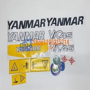 Adesivi Completi per Veicoli Applicabili a YANMAR Vio <span class=keywords><strong>15</strong></span> 17/20/25/30/35/45/55/65 per Escavatori Yangma, Logo di Alta Qualità, Adesivi per Auto - Product Image 5