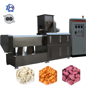 Automatic High Efficiency Cheese Puffs Snack Line New Condition Corn Puffed Snack Machine - Product Image 2